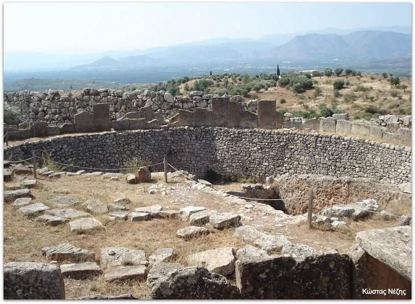ταφικός περίβολος Α Μυκήνες