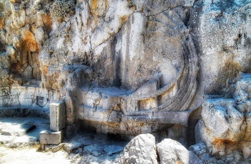 Λίνδος - ανάγλυφο ροδιακού πλοίου