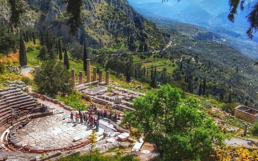 Δελφοί πανοραμική