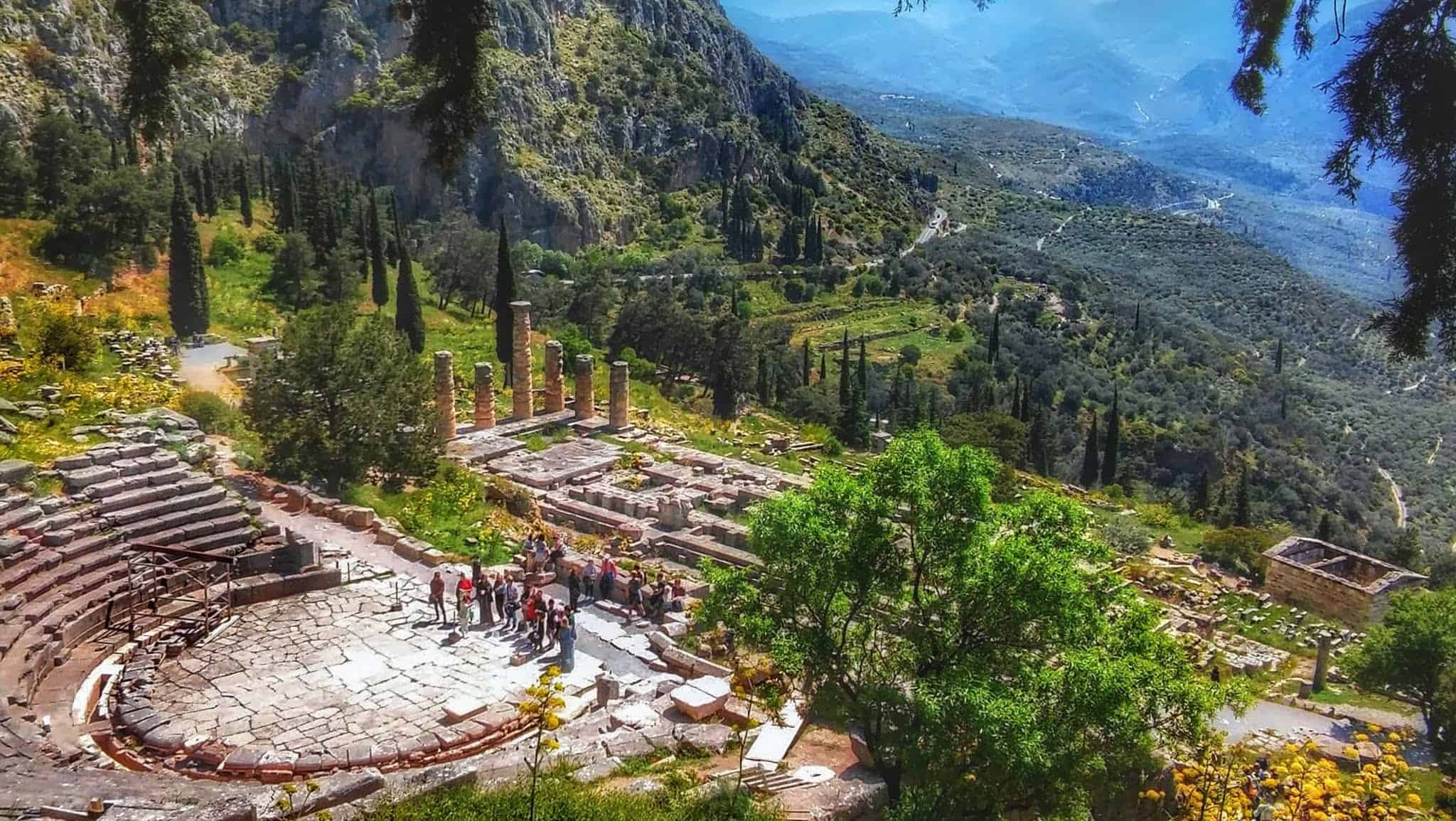 Δελφοί πανοραμική