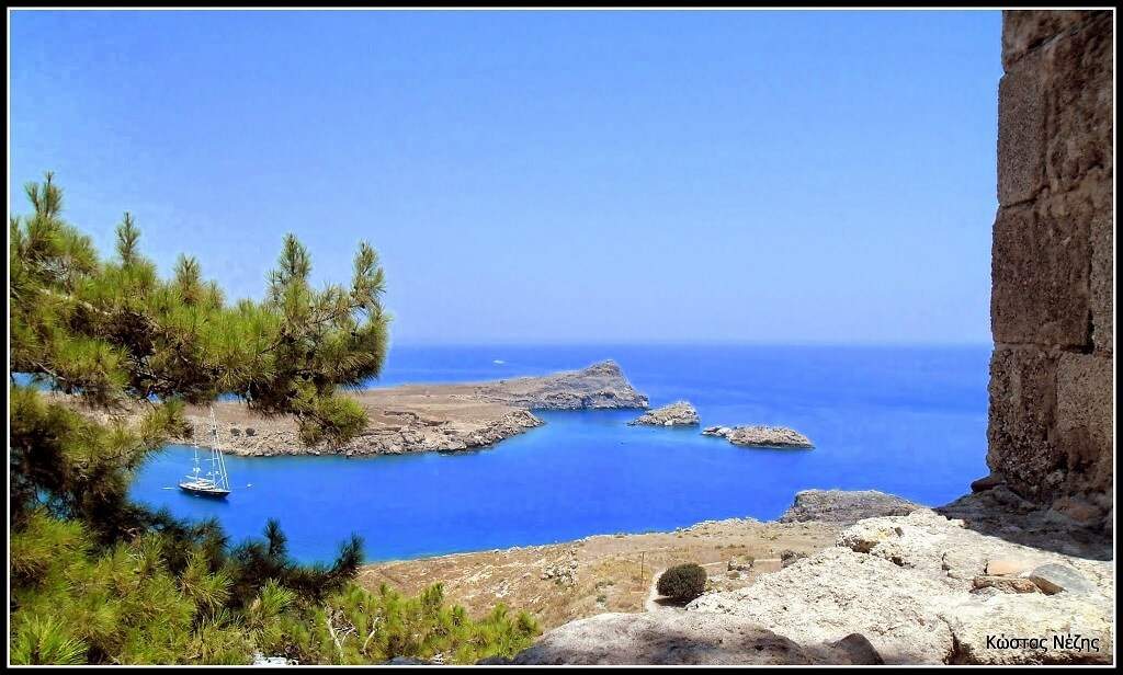 Lindos bay