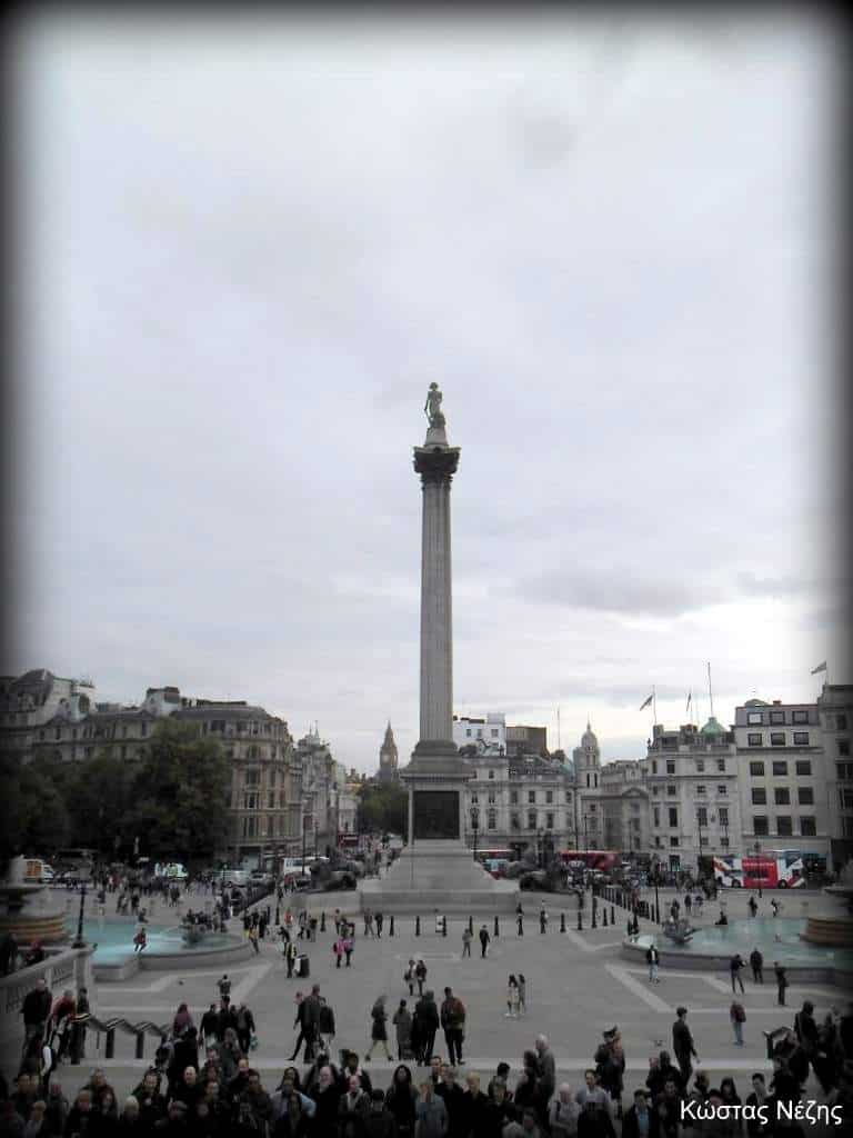 πλατεία Τραφάλγκαρ Λονδίνο