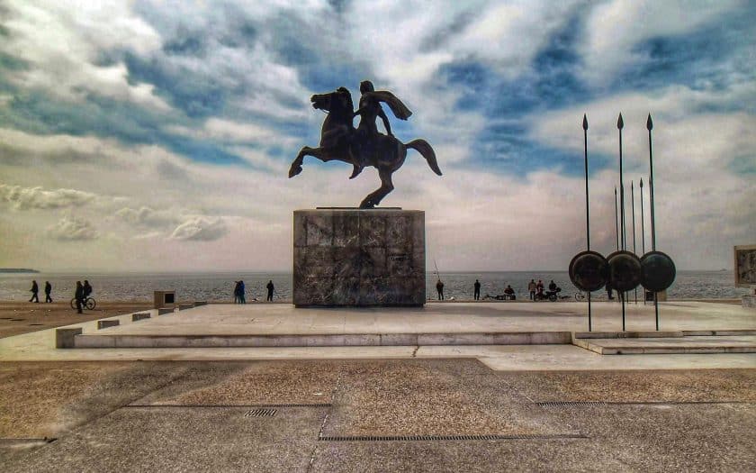 Θεσσαλονίκη. Άγαλμα Μεγάλου Αλεξάνδρου