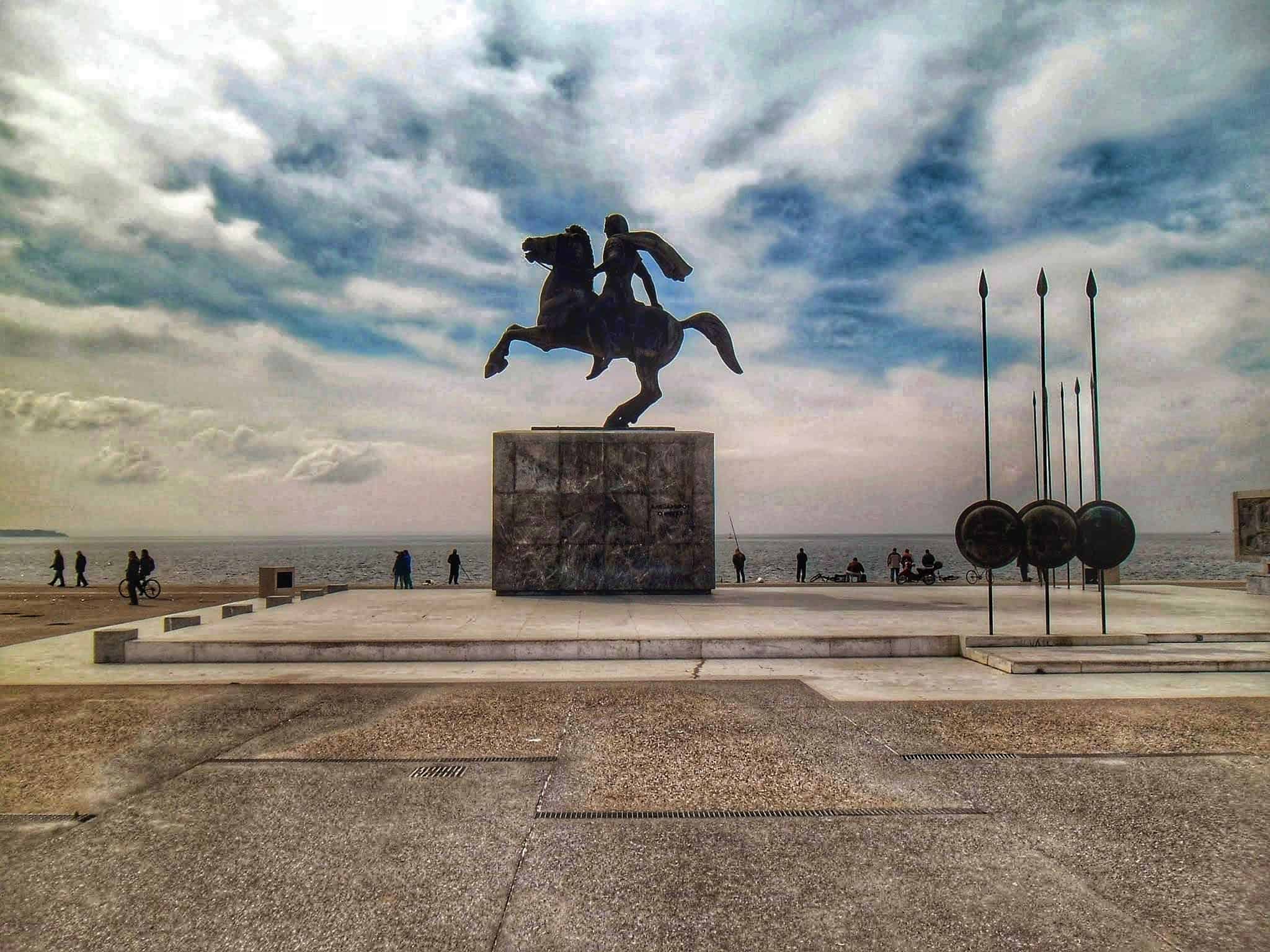 Θεσσαλονίκη. Άγαλμα Μεγάλου Αλεξάνδρου