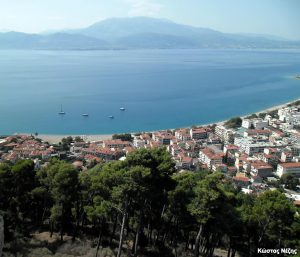 Ναύπακτος από κάστρο