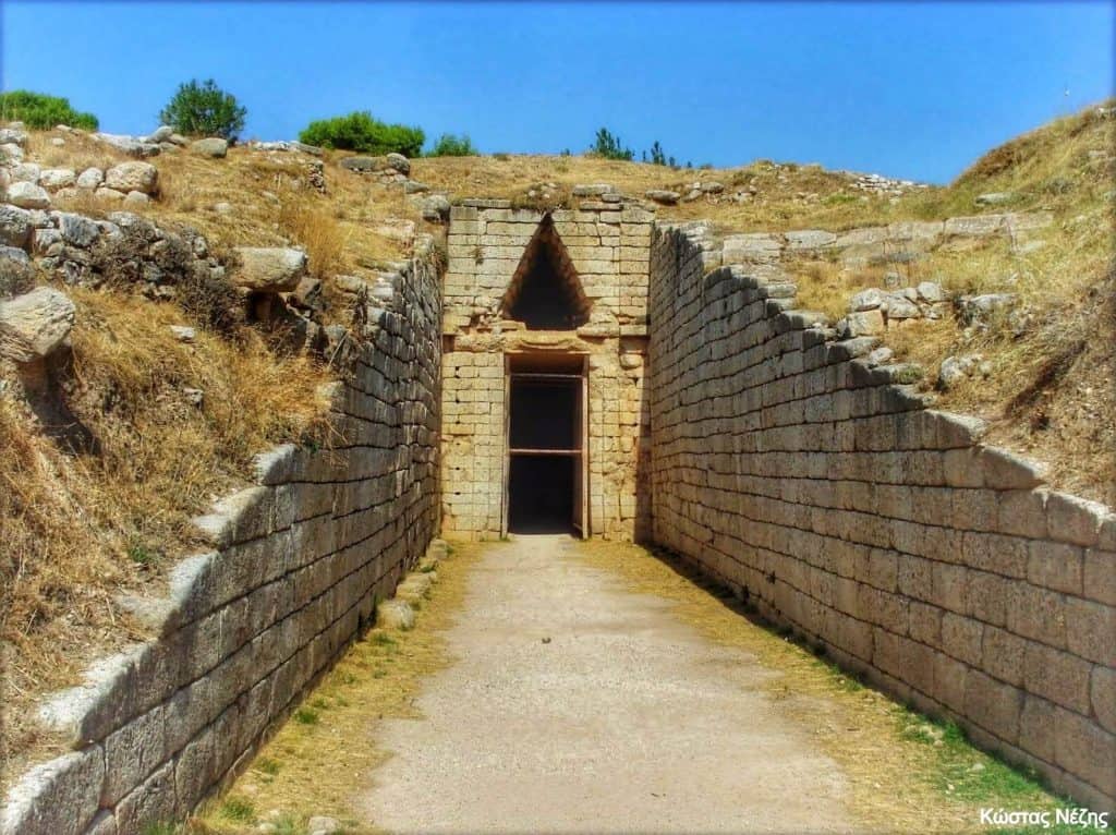 Μυκήνες - ο τάφος της Κλυταιμνήστρας