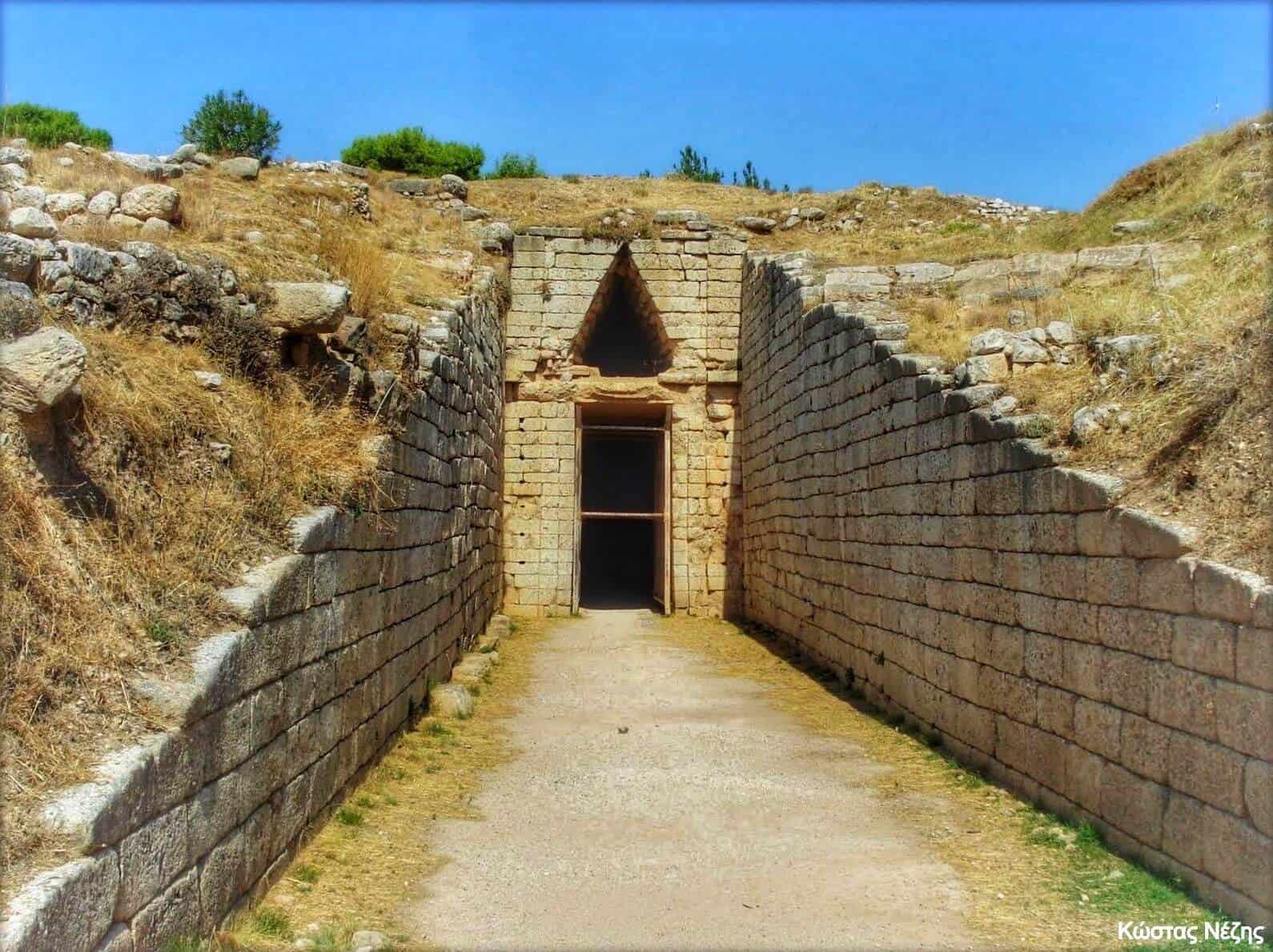 Μυκήνες - ο τάφος της Κλυταιμνήστρας