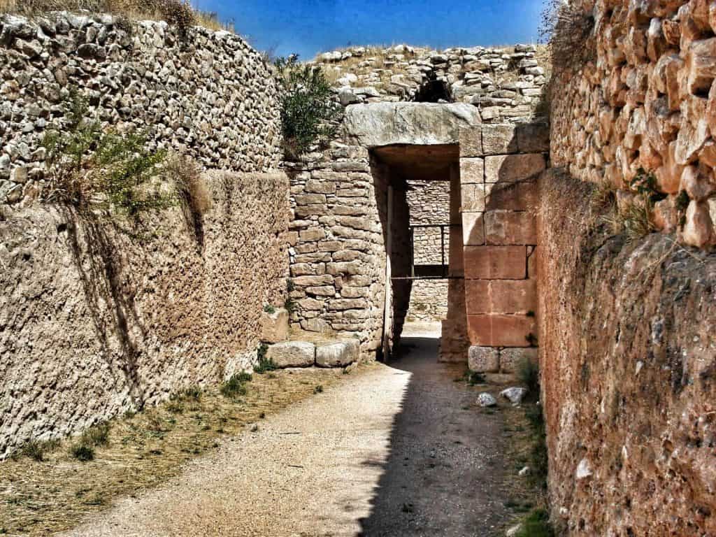 Μυκήνες - ο τάφος του Αίγισθου