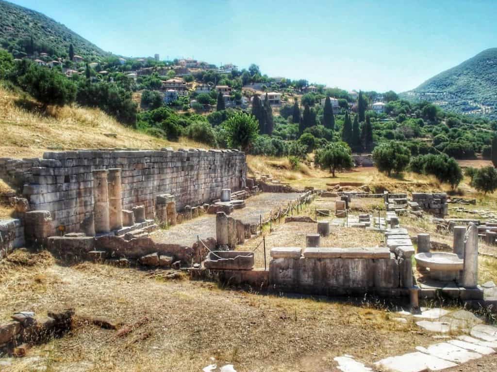 Αρχαία Μεσσήνη - κρήνη Αρσινόης