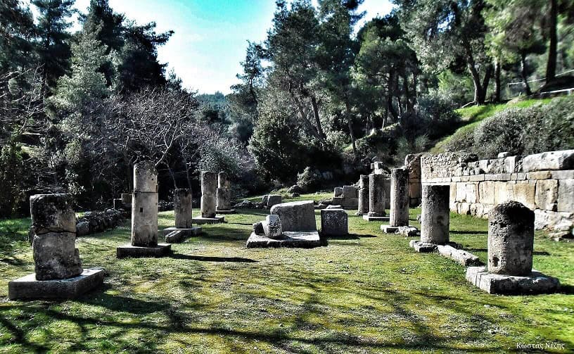 Ναός Αμφιαράου στο Αμφιαράειο