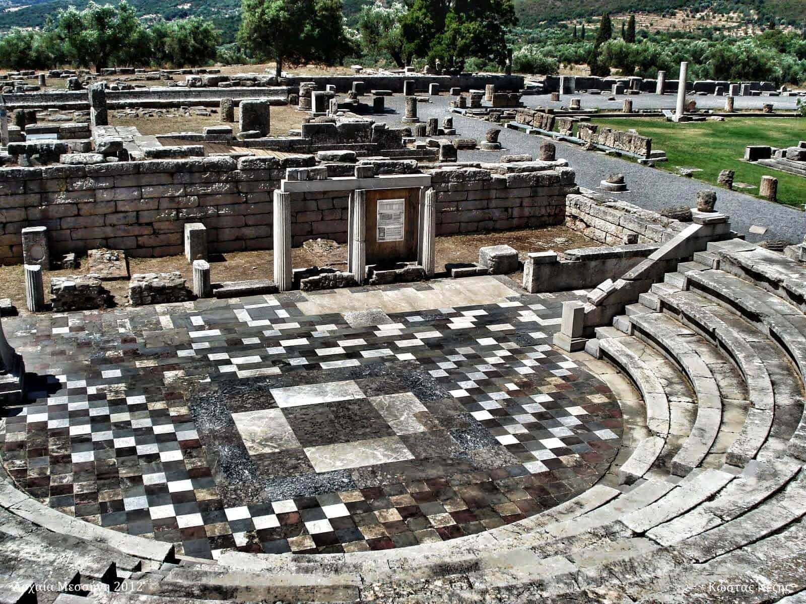 Αρχαιά Μεσσήνη - Εκκλησιαστήριο