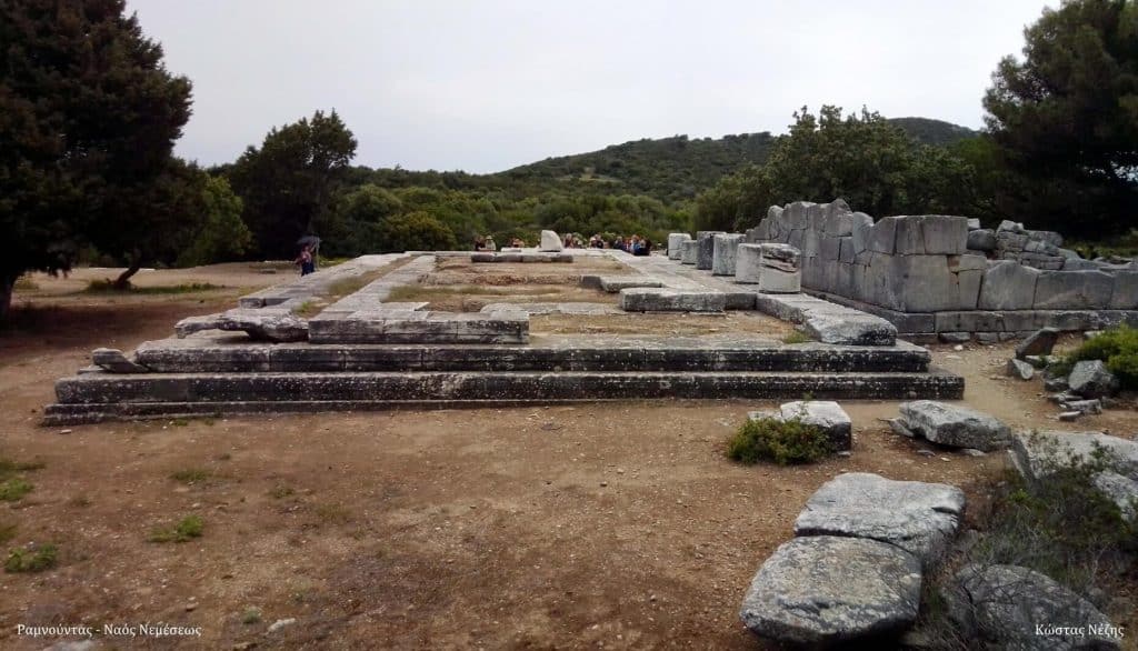 Ραμνούντας - ναός Νέμεσης