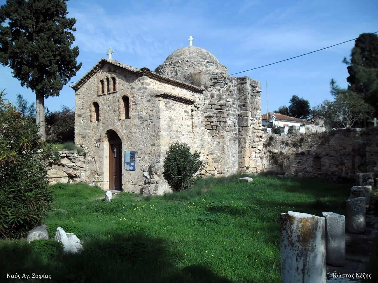 το κάστρο της Κορώνης - Ναός Αγίας Σοφίας
